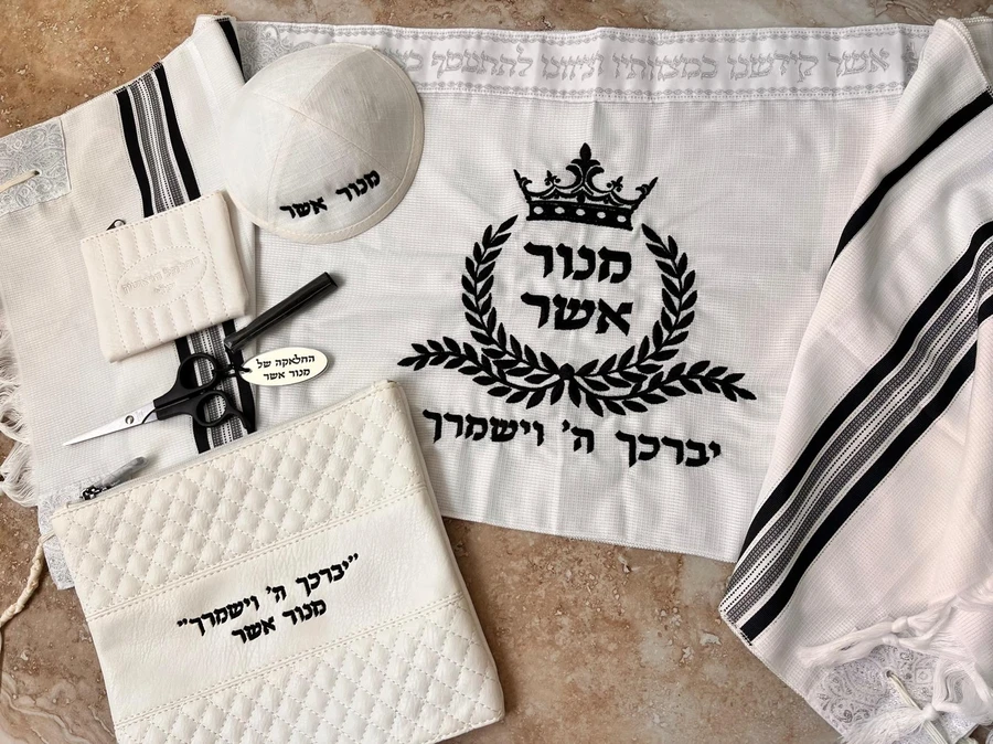 סט חלאקה בגוון שחור