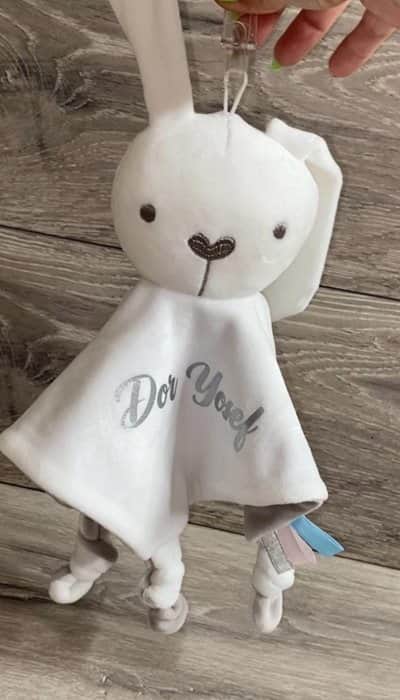 בובת שמיכי דגם פעמונים