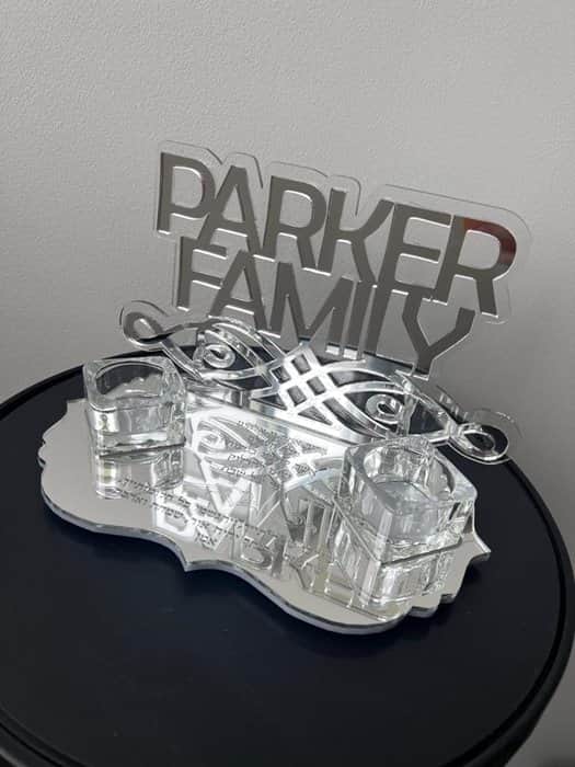 2 קנים כסוף מראה