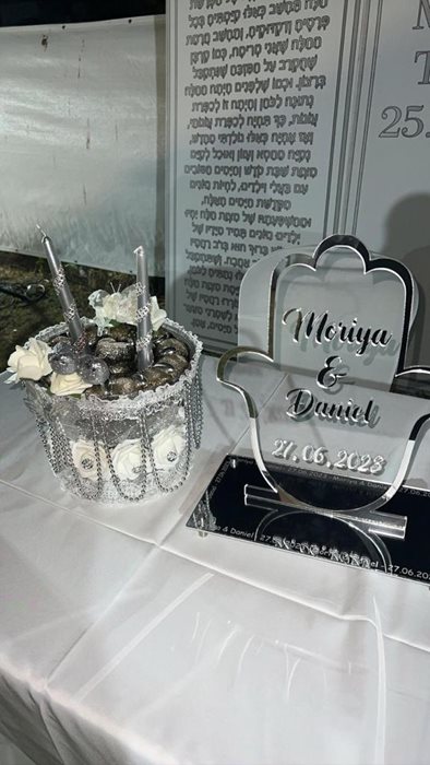 סטנד חמסה להפרשת חלה שקוף וכסוף מראה